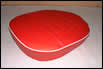 TR3A - Seat cushion in red